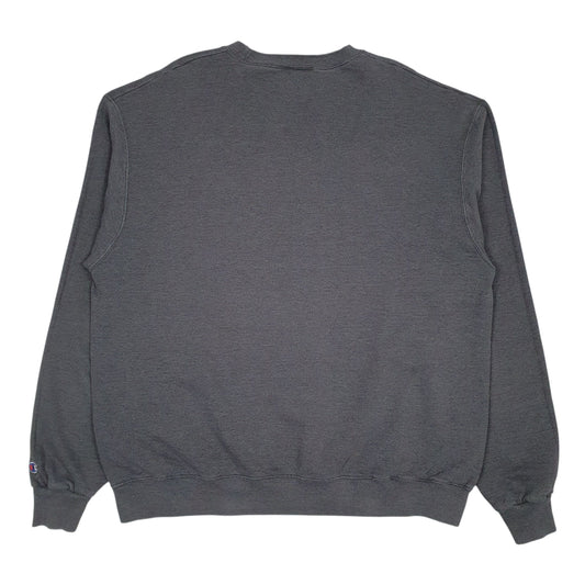 Mens Grey Champion  Crewneck Jumper