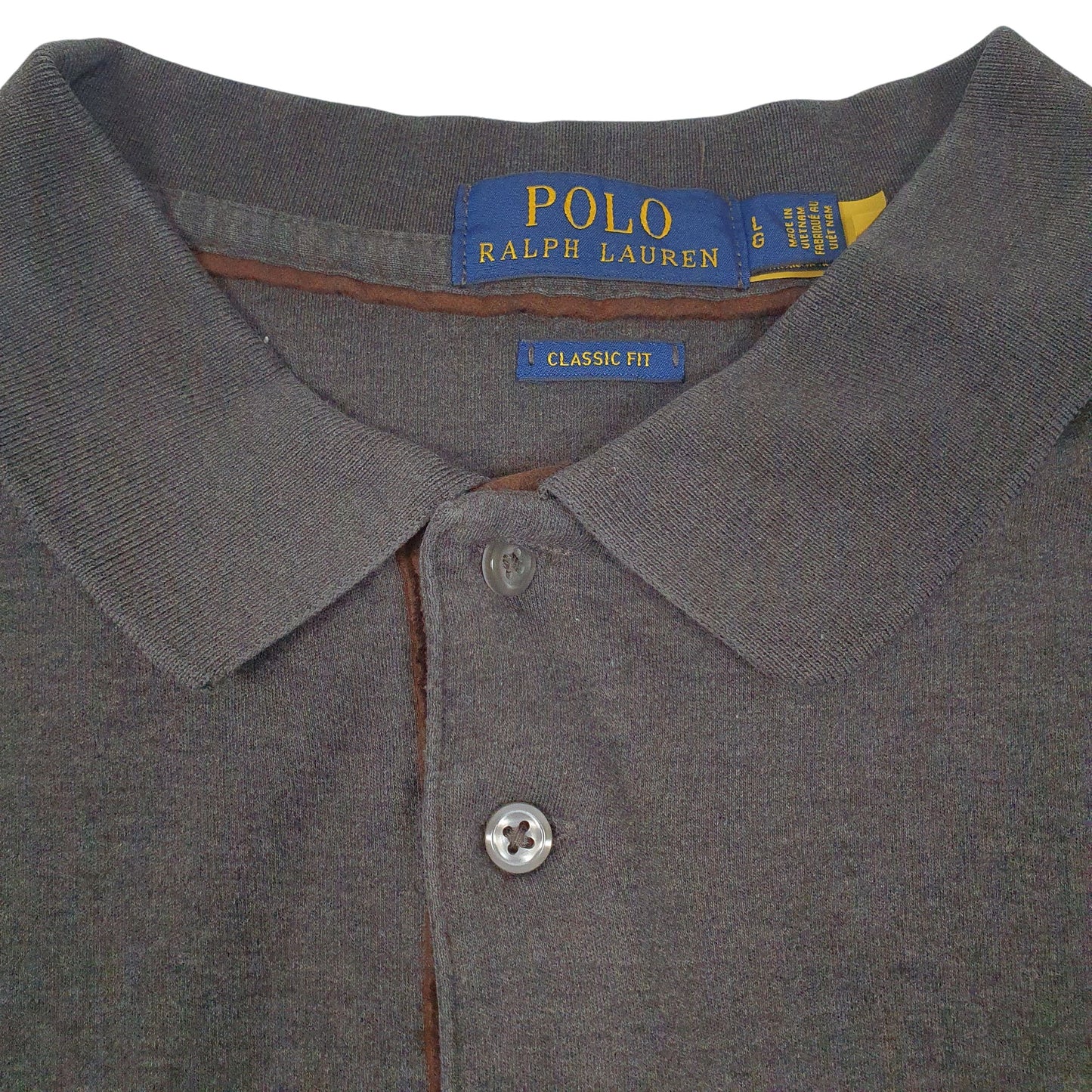 Mens Grey Polo Ralph Lauren   Polo Shirt