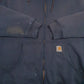 Mens Navy Carhartt Padded Full Zip Jumper