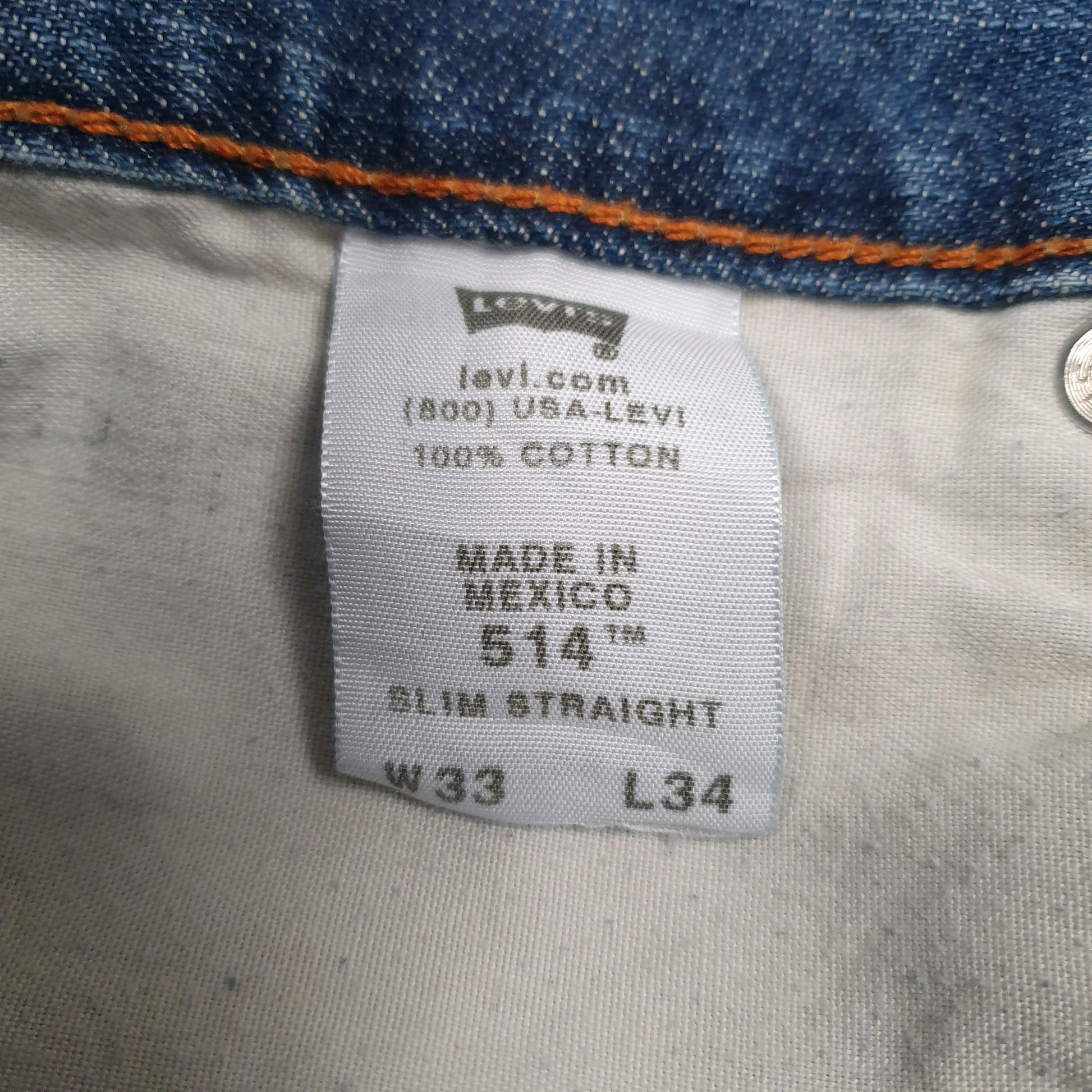 Mens Blue Levis   Jeans