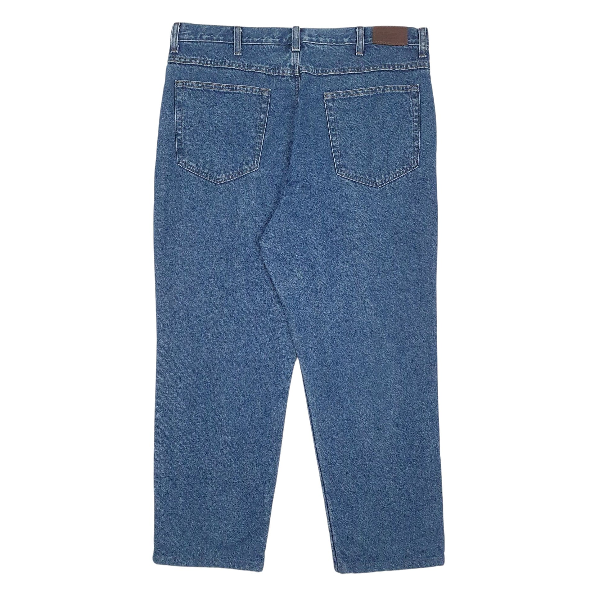 Mens Blue L.L.Bean Blanket Lined Double L 90s  Jeans