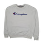 Mens White Champion  Crewneck Jumper