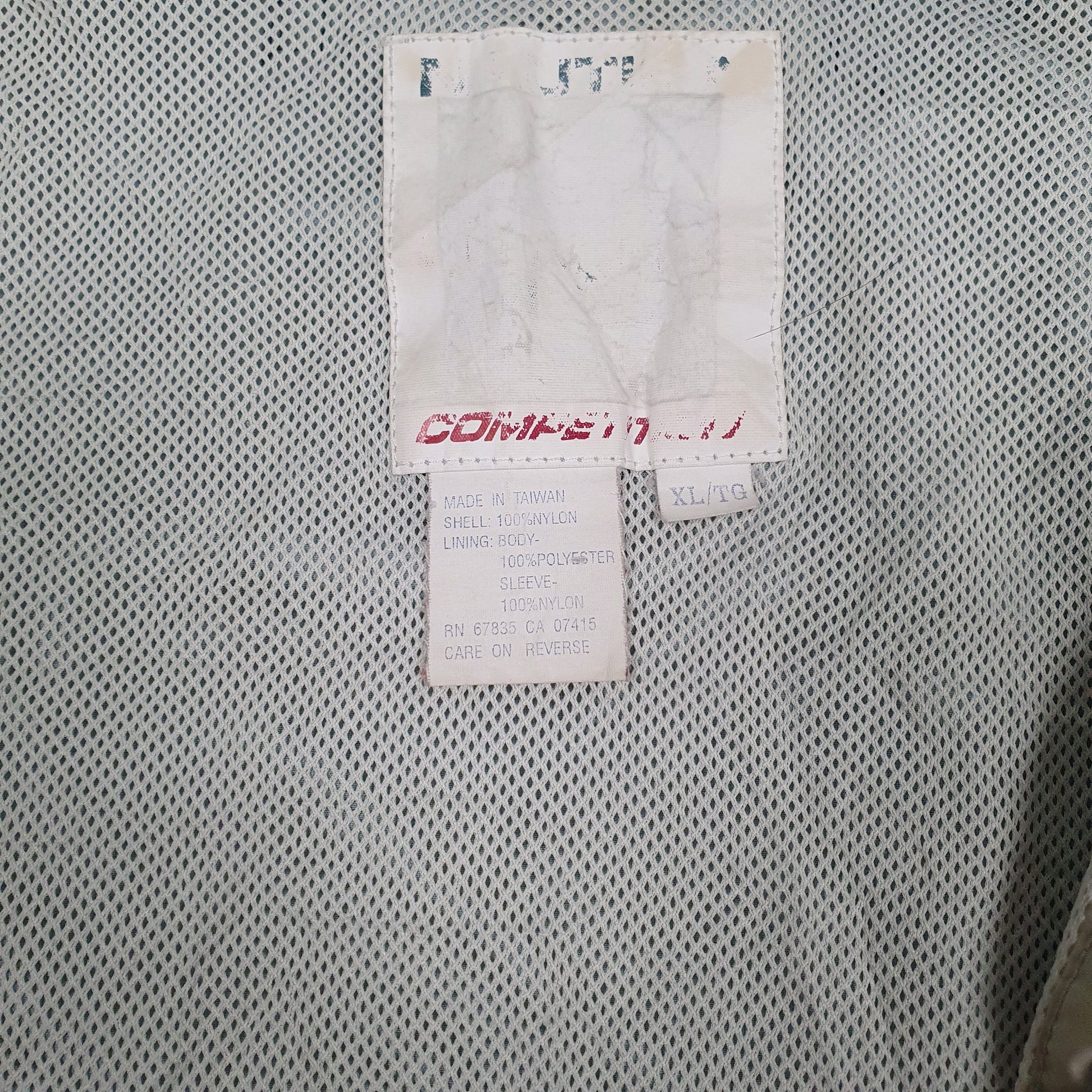 Mens Green Nautica Conpetition Vintage 90s  Coat