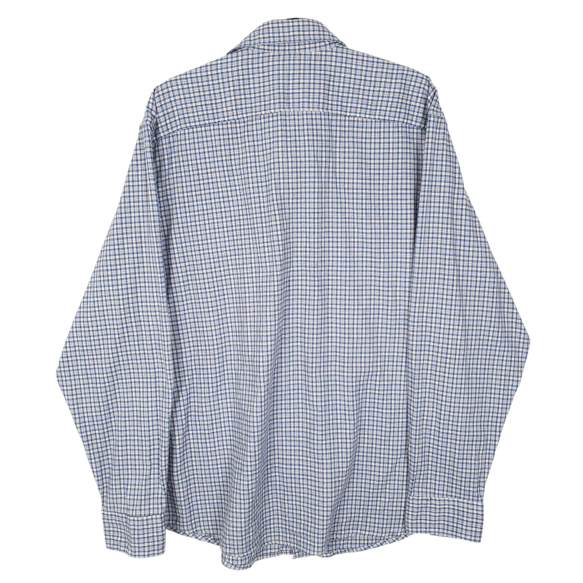 Mens Blue Wrangler   Shirt