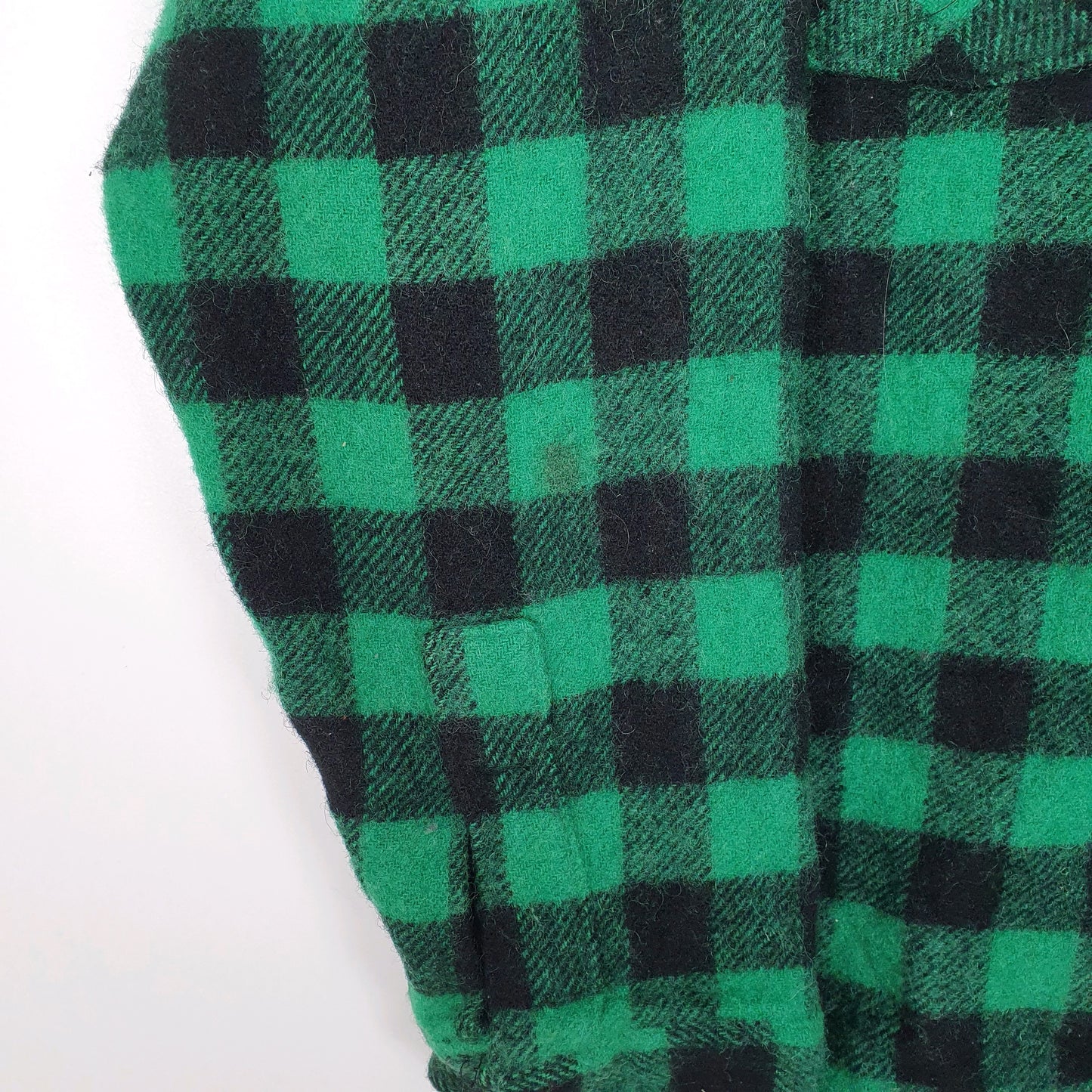 Mens Green Woolrich Thick Cruiser Mackinaw Vintage 90s  Shirt