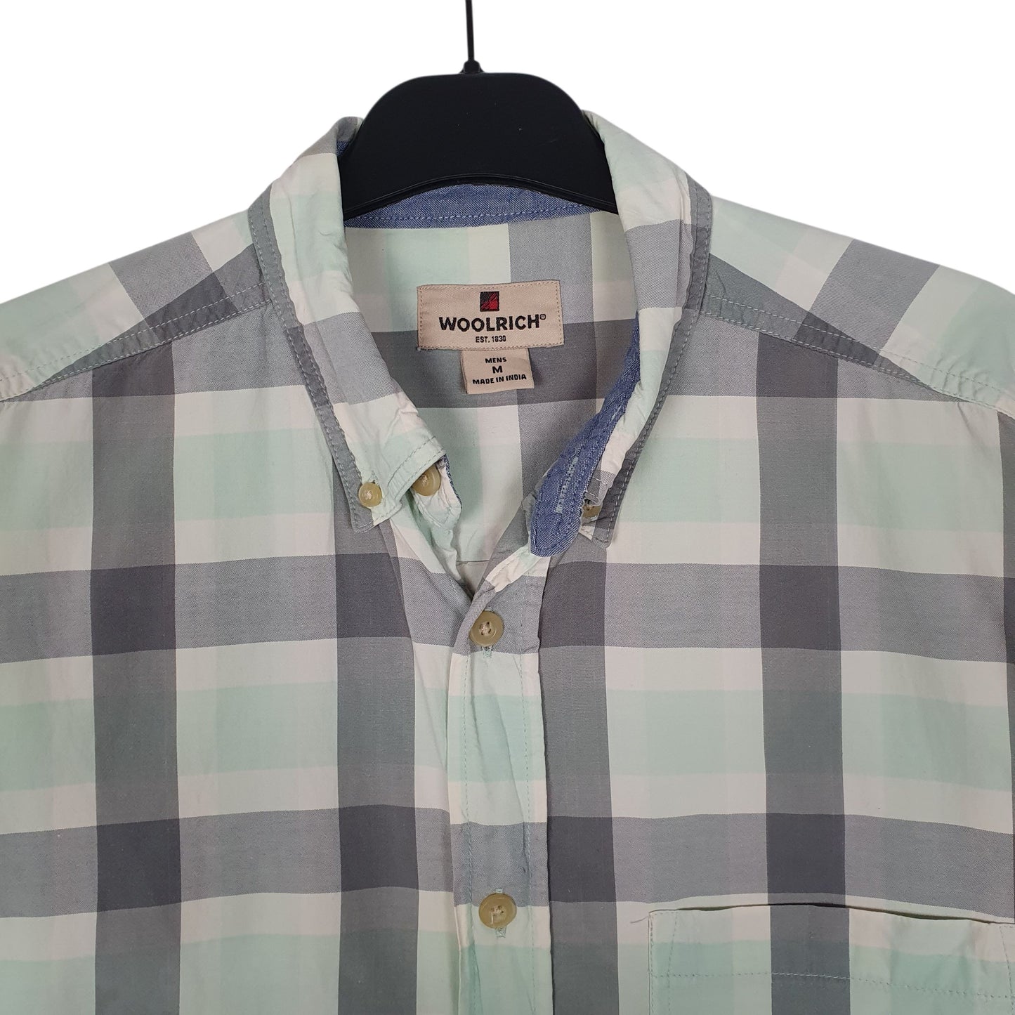 Mens Green Woolrich   Shirt