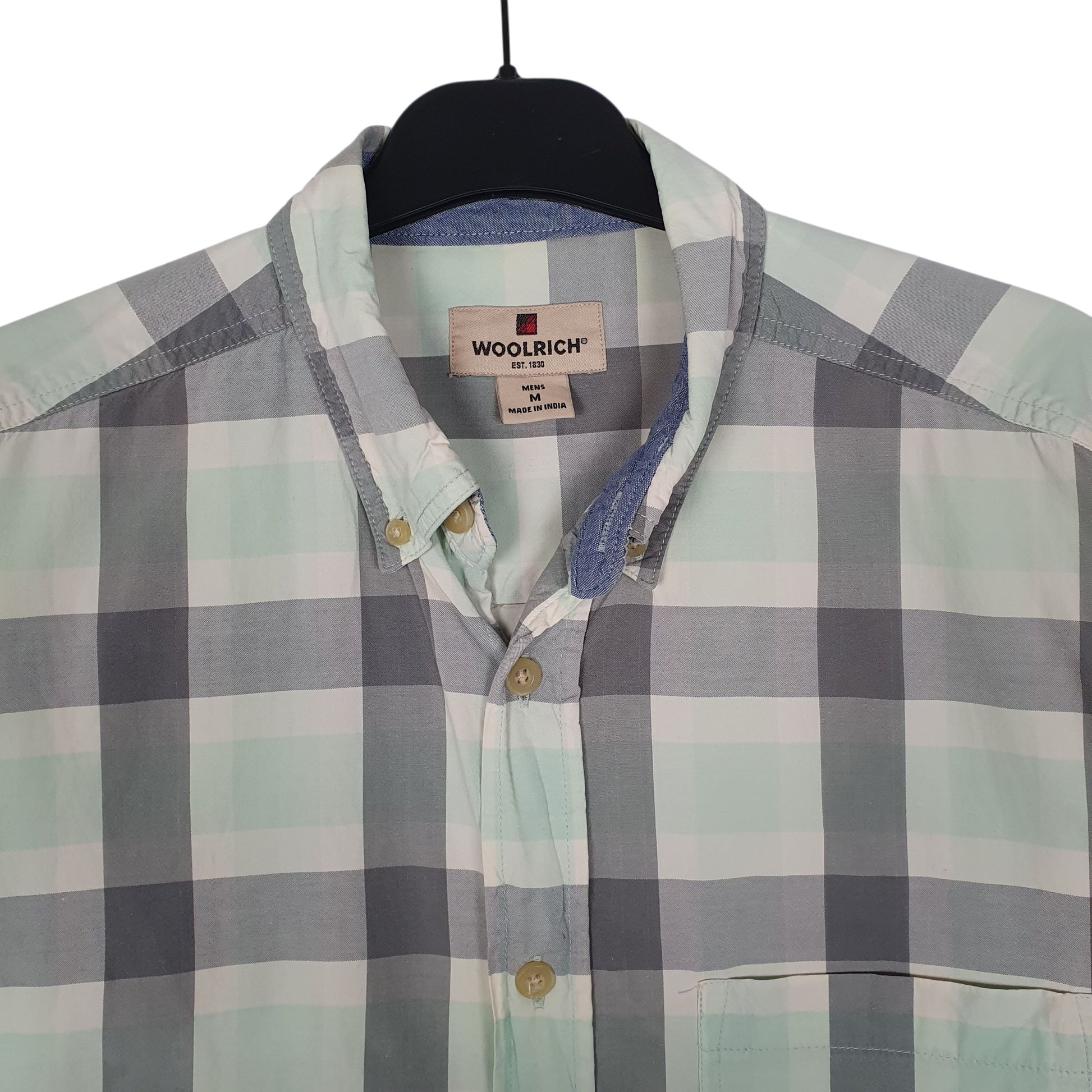 Mens Green Woolrich   Shirt