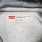 Mens Grey Levis California Hoodie Jumper