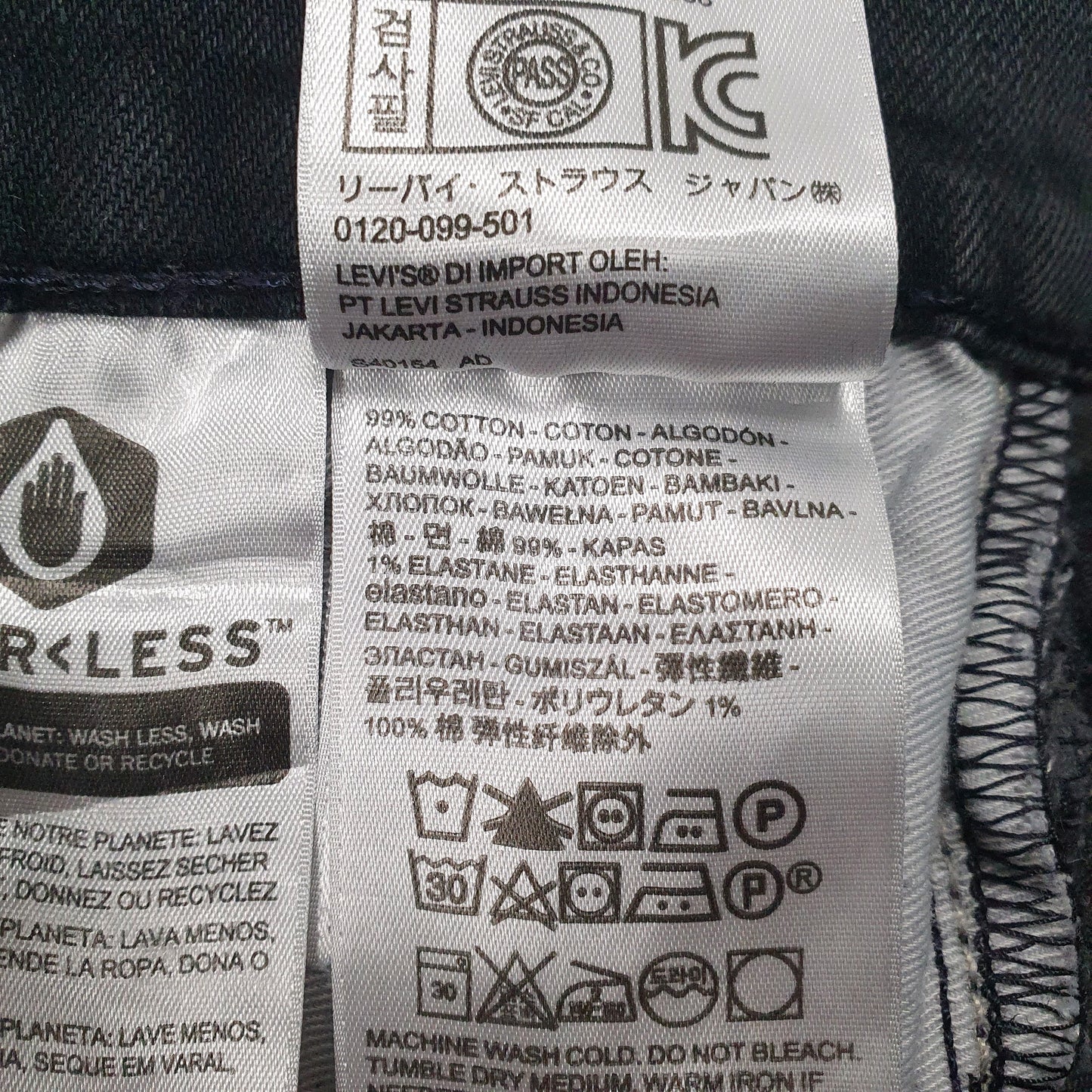 Mens Black Levis   Jeans