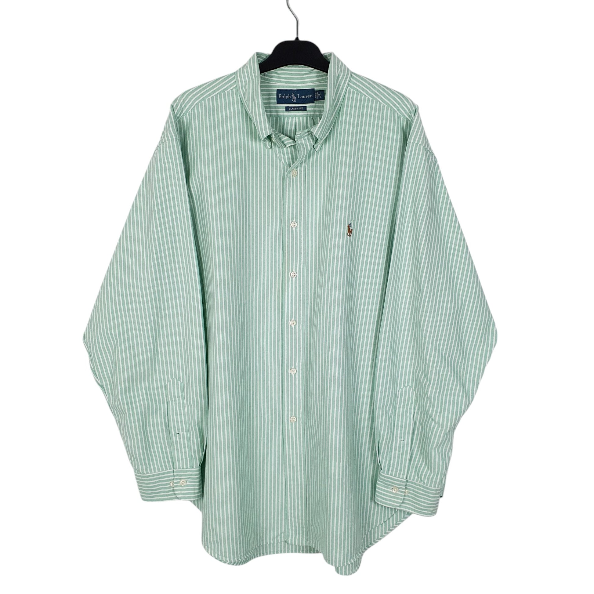 Mens Green Ralph Lauren  Long Sleeve Shirt