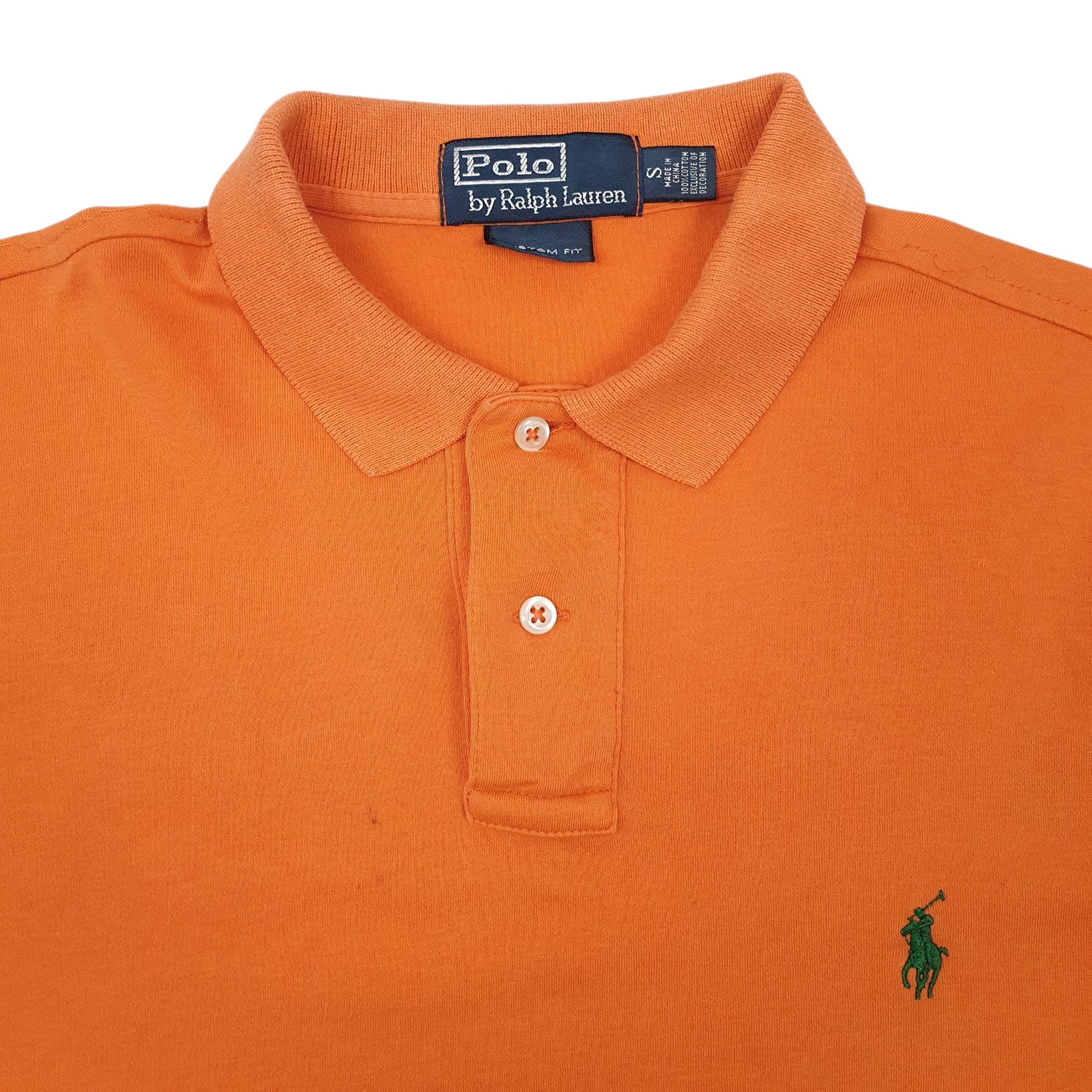 Mens Orange Polo Ralph Lauren   Polo Shirt