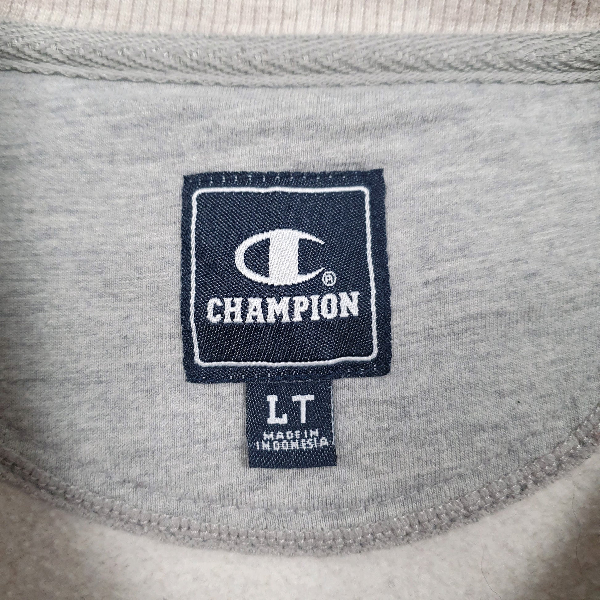 Mens Grey Champion  Crewneck Jumper
