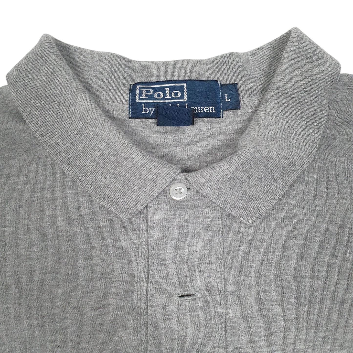 Mens Grey Polo Ralph Lauren   Polo Shirt