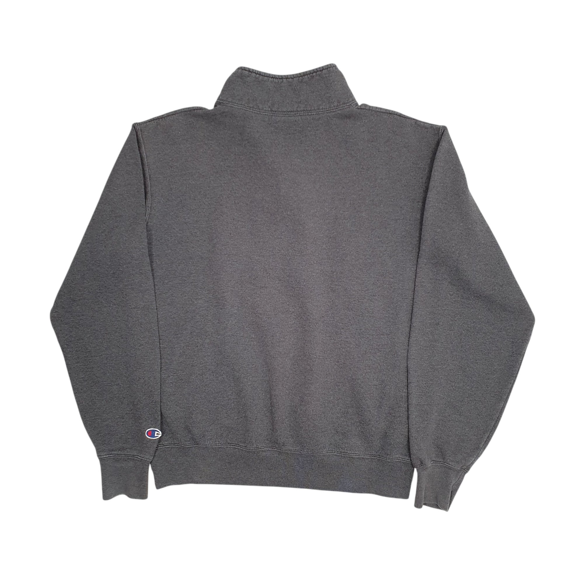 Mens Grey Champion Alexandria Quarter Zip Jumper