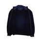Mens Navy Burberry Merino Full Zip Jumper