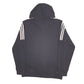 Mens Black Adidas Hoodie Full Zip Jumper