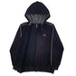 Mens Black Adidas  Full Zip Jumper