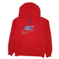 Mens Red Nike  Hoodie Jumper