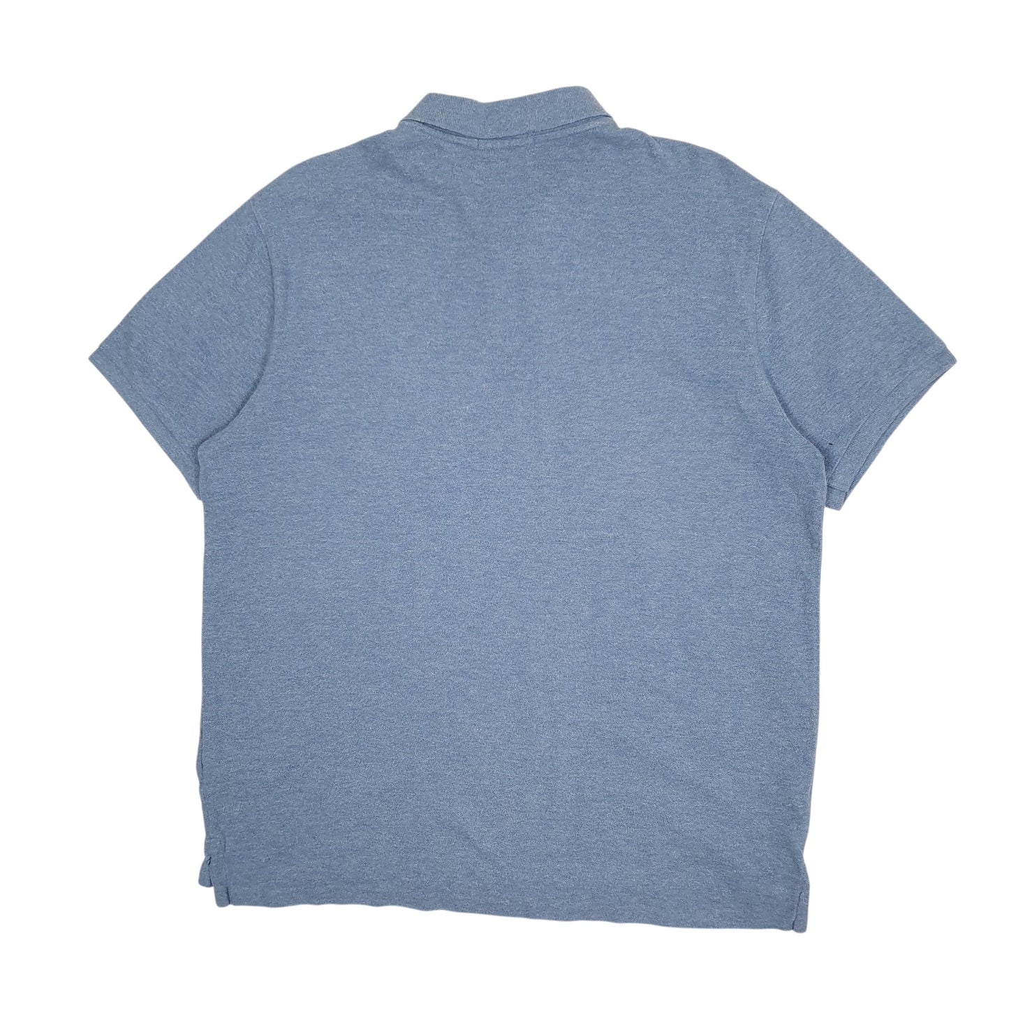 Mens Blue Polo Ralph Lauren Custom Slim Fit  Polo Shirt