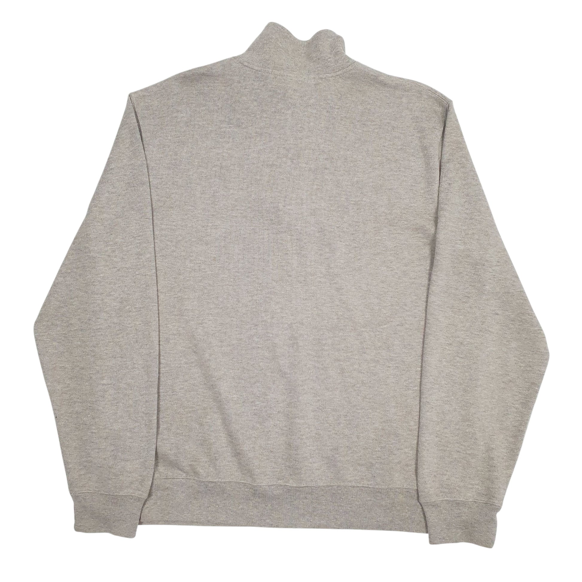 Mens Grey Polo Ralph Lauren  Quarter Zip Jumper