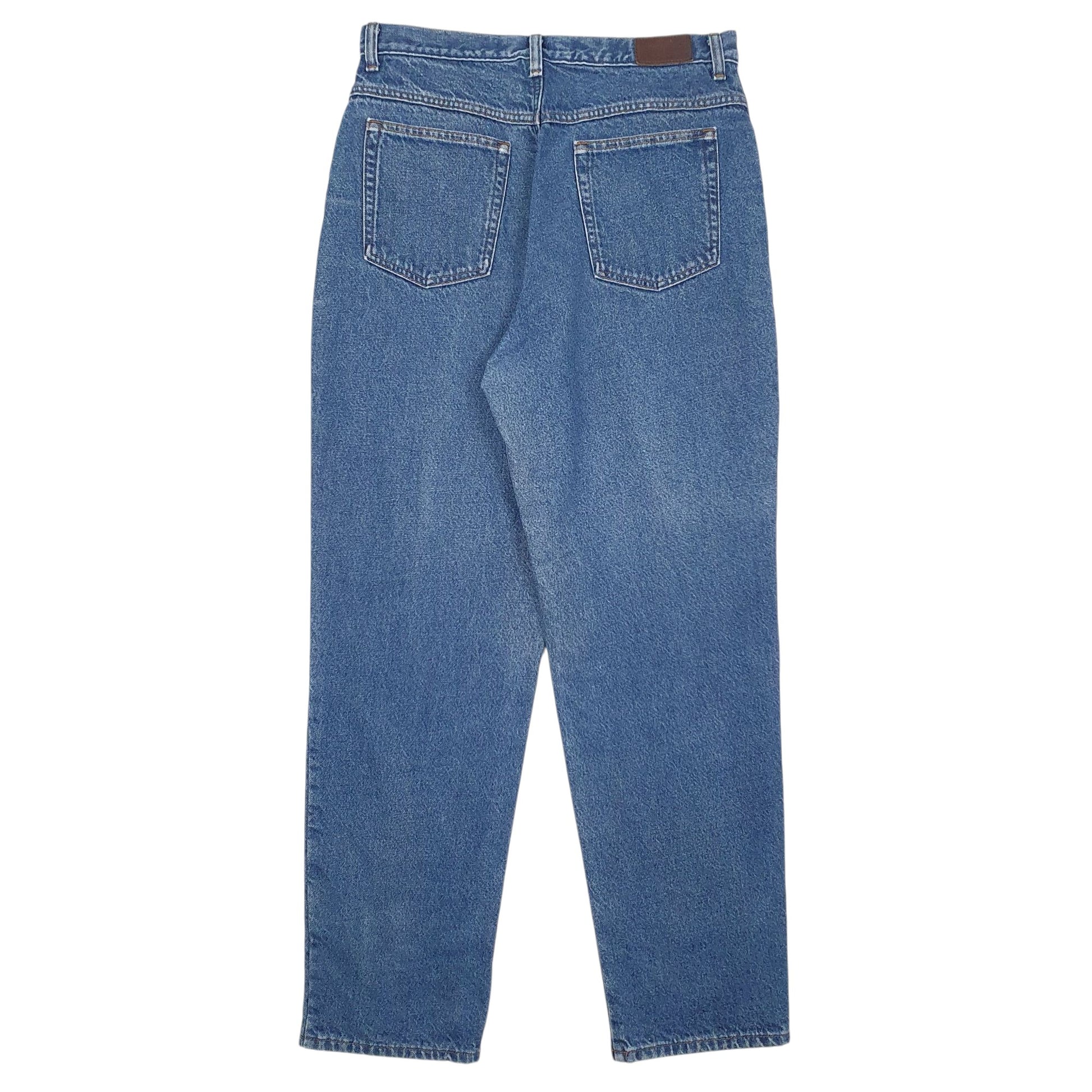 Womens Blue L.L.Bean Blanket Lined Double L Vintage  Jeans