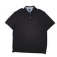 Mens Black Tommy Hilfiger  Short Sleeve Polo Shirt