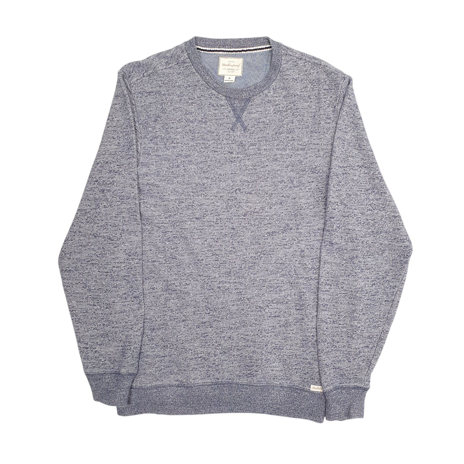 Mens Blue Weatherproof  Crewneck Jumper