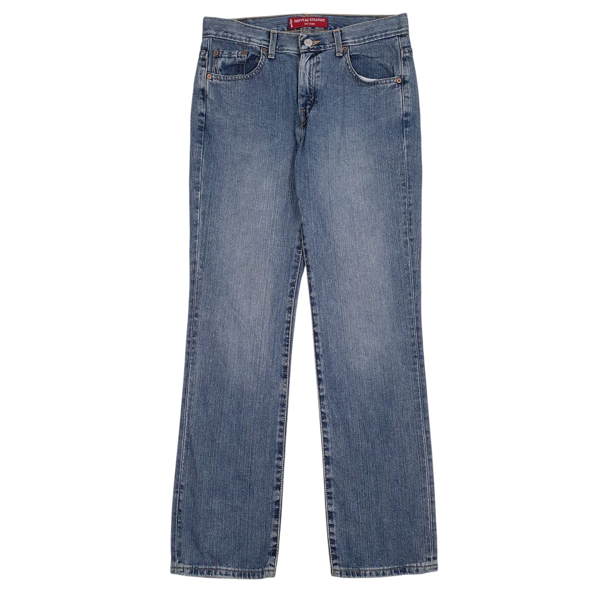 Womens Blue Levis Nouveau Straight 505 JeansW30 L32
