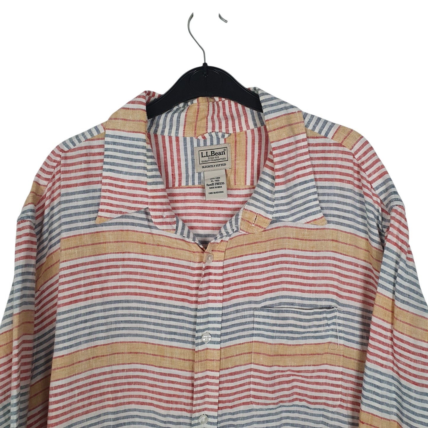 Mens Red L.L.Bean   Shirt