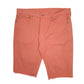 Mens Orange Levis  Denim Shorts