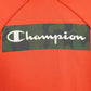 Mens Orange Champion  Hoodie Jumper