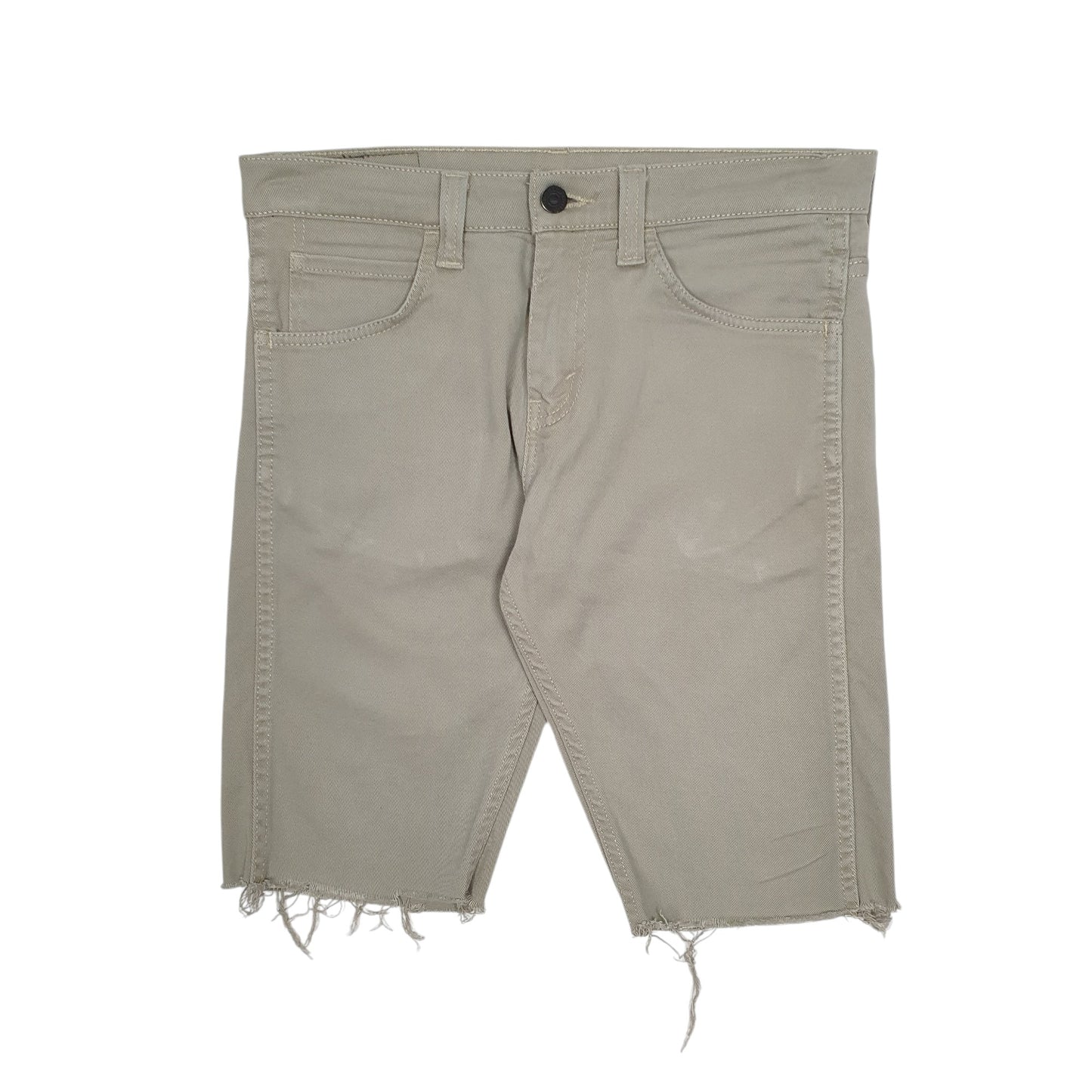 Mens Green Levis 513 Cut Off Denim Shorts