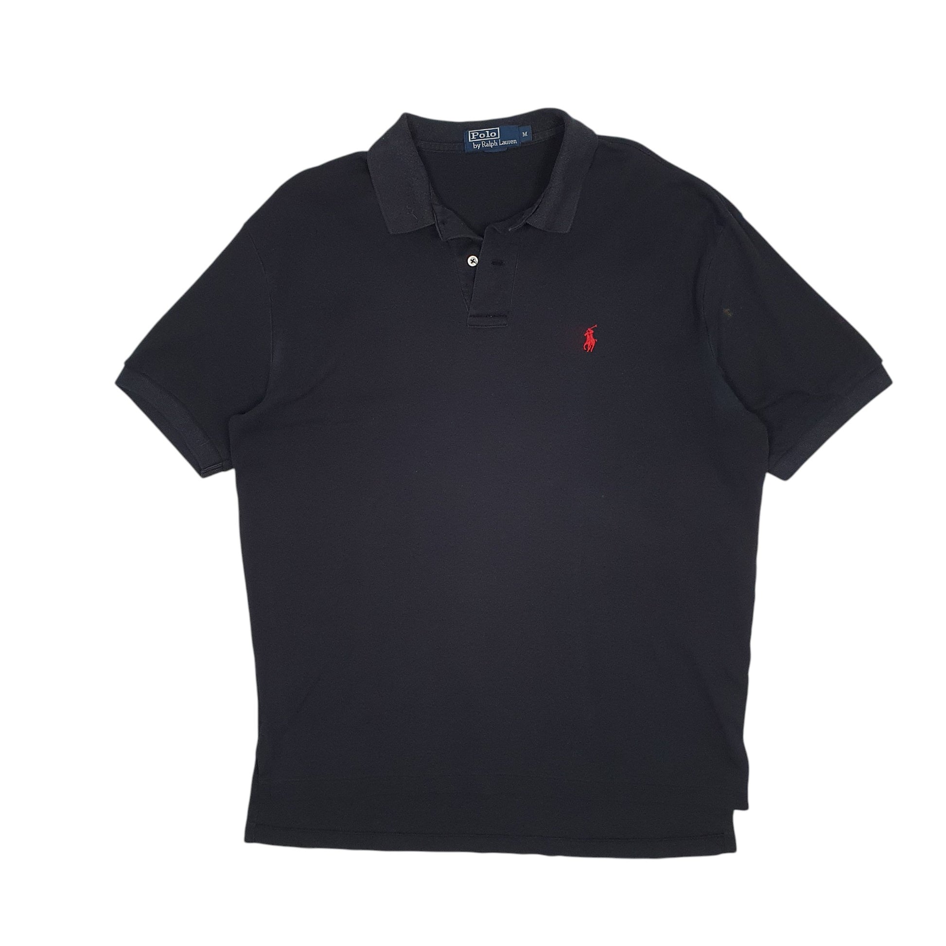 Mens Black Polo Ralph Lauren  Short Sleeve Polo Shirt