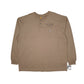 Mens Brown Carhartt K128 Long Sleeve T Shirt