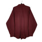 Mens Burgundy L.L.Bean Herringbone  Shirt