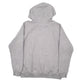 Mens Grey Adidas Spellout Hoodie Jumper