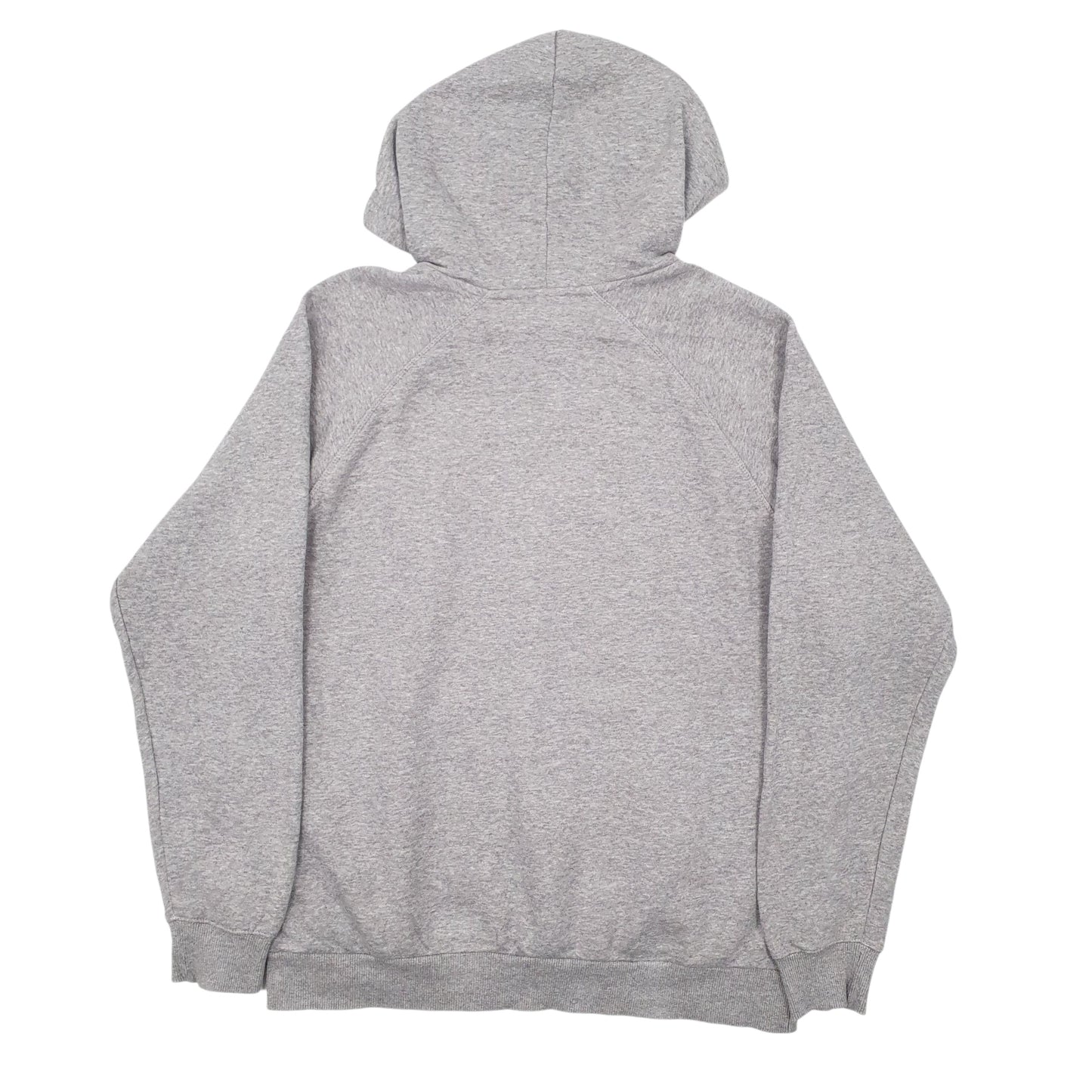 Mens Grey Adidas Spellout Hoodie Jumper