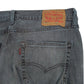 Mens Grey Levis   Jeans