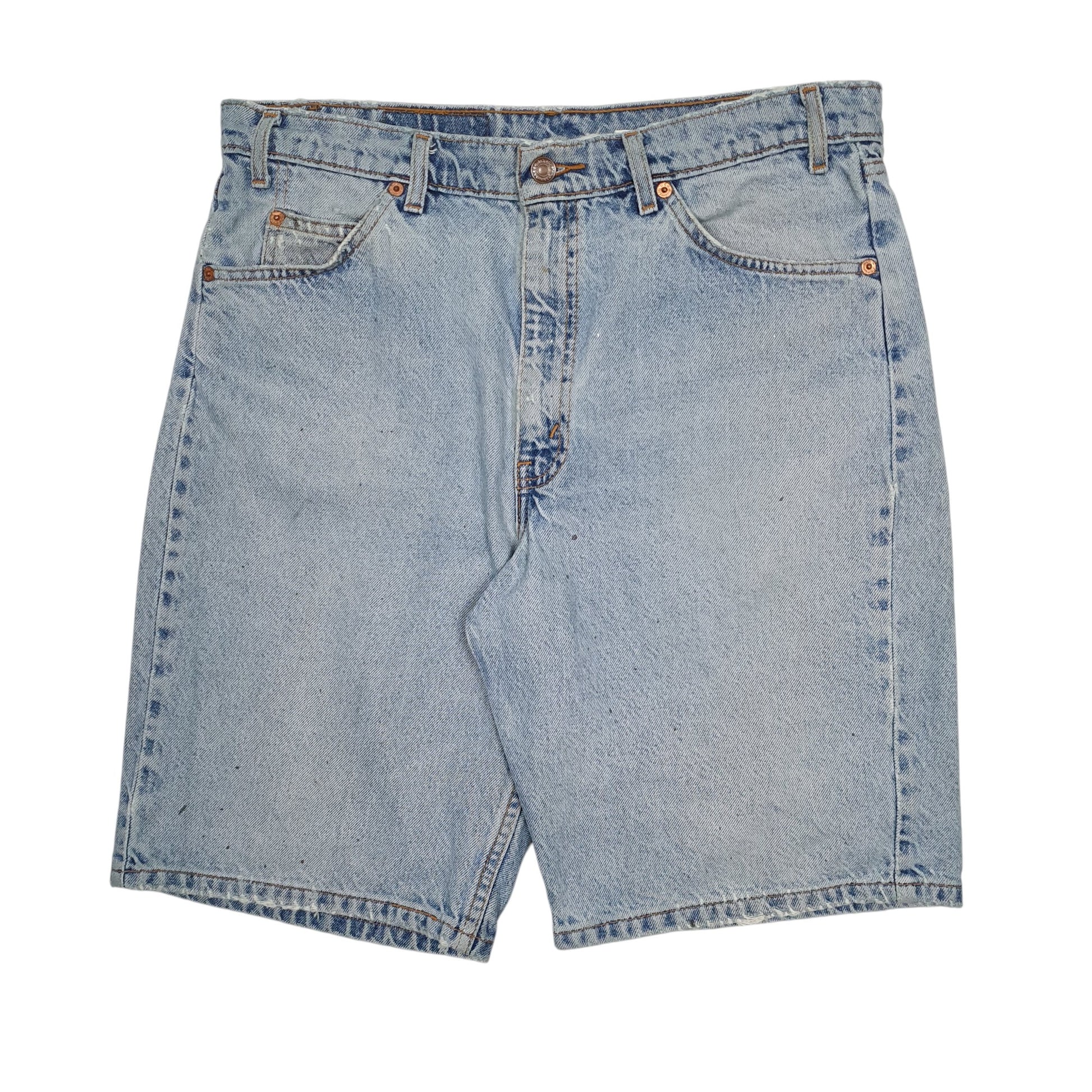 Mens Blue Levis Vintage 90s Denim Shorts