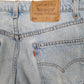 Mens Blue Levis 550 Vintage 90s Orange Tab  Shorts