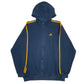 Mens Navy Adidas  Full Zip Jumper
