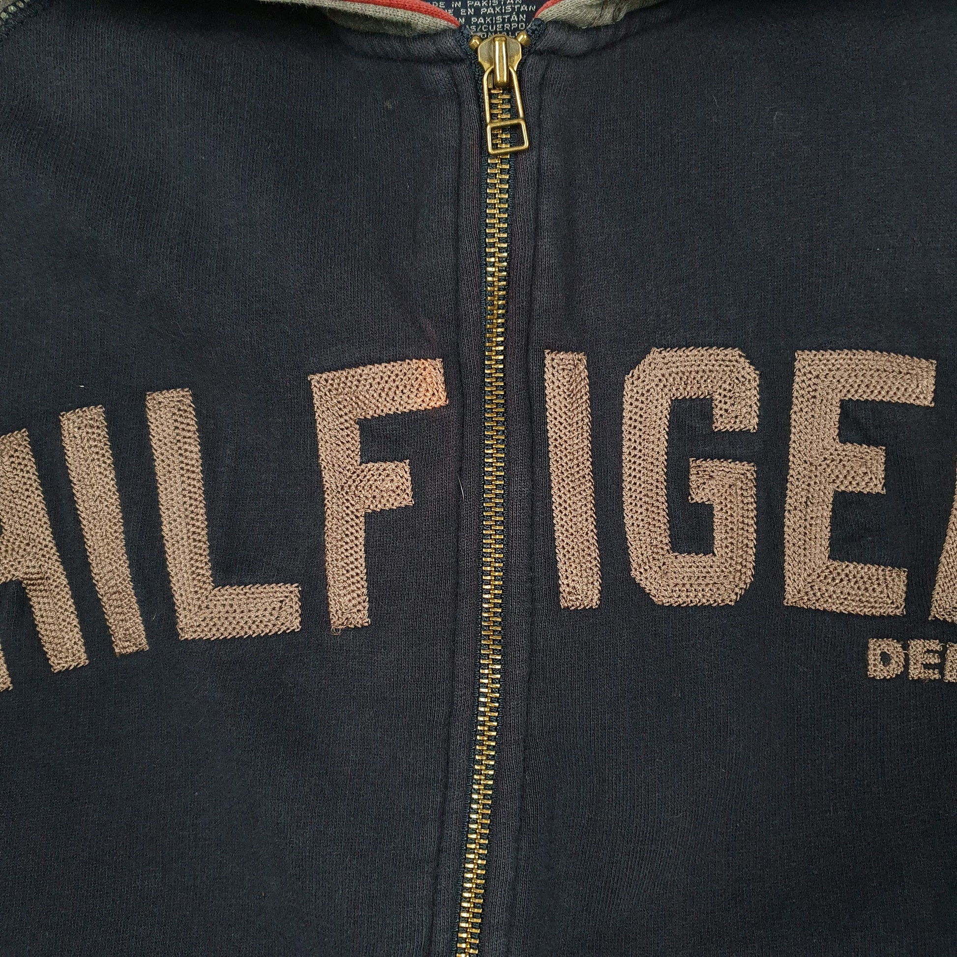 Mens Navy Tommy Hilfiger Hoodie Full Zip Jumper