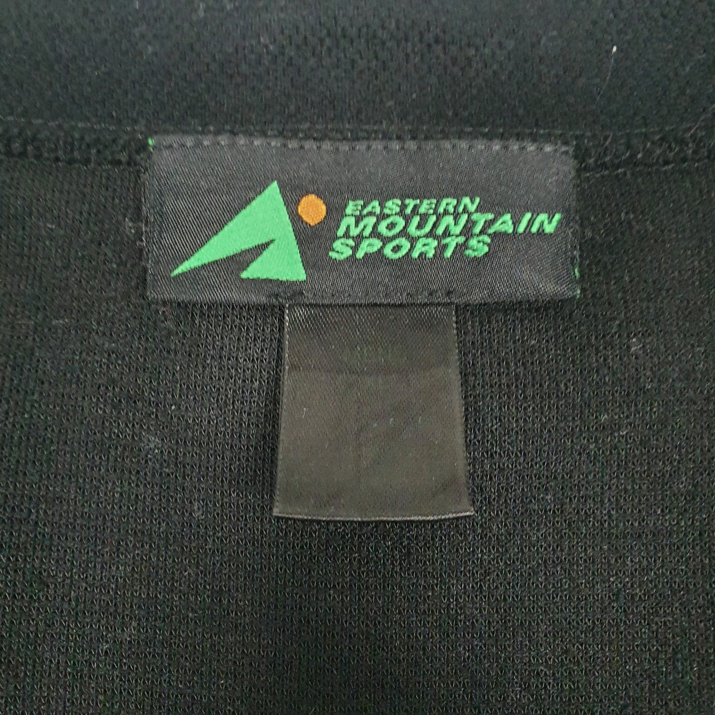 Mens Black EMS  Quarter Zip Jumper