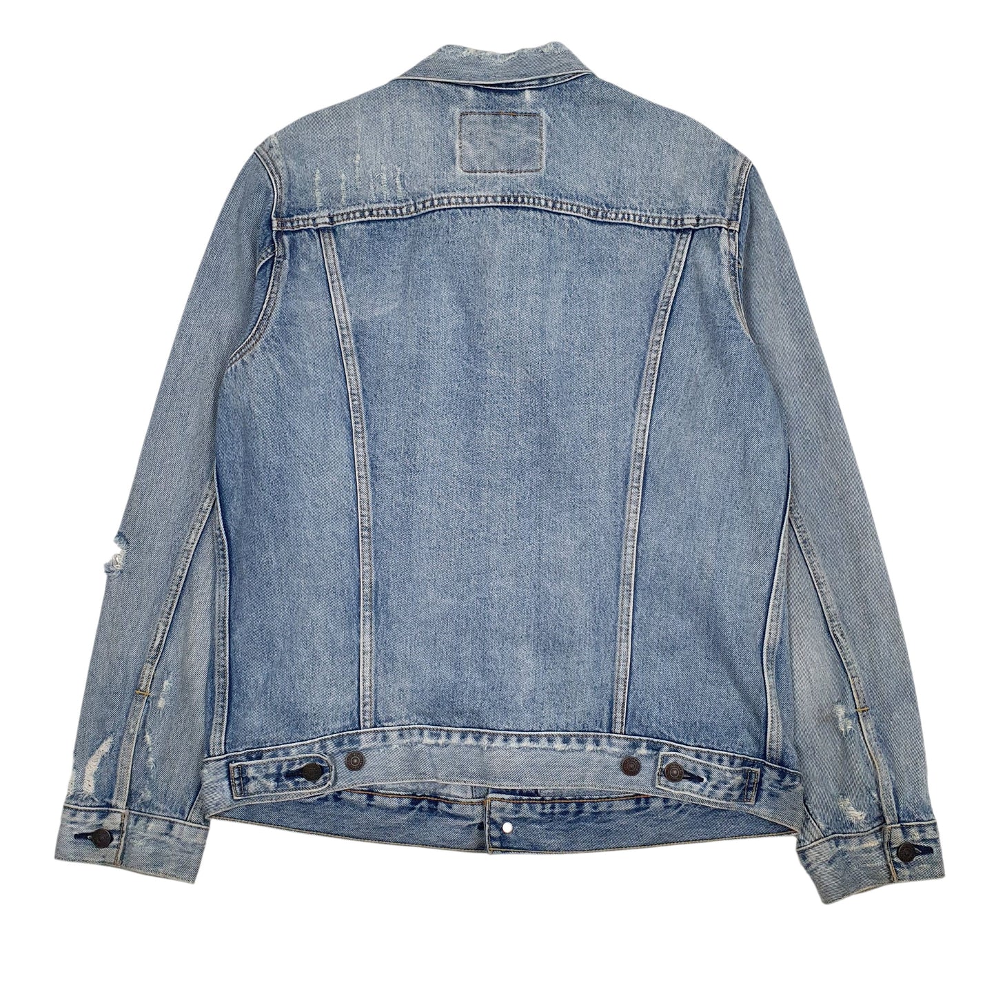 Mens Blue Levis Type 3 Trucker  Coat