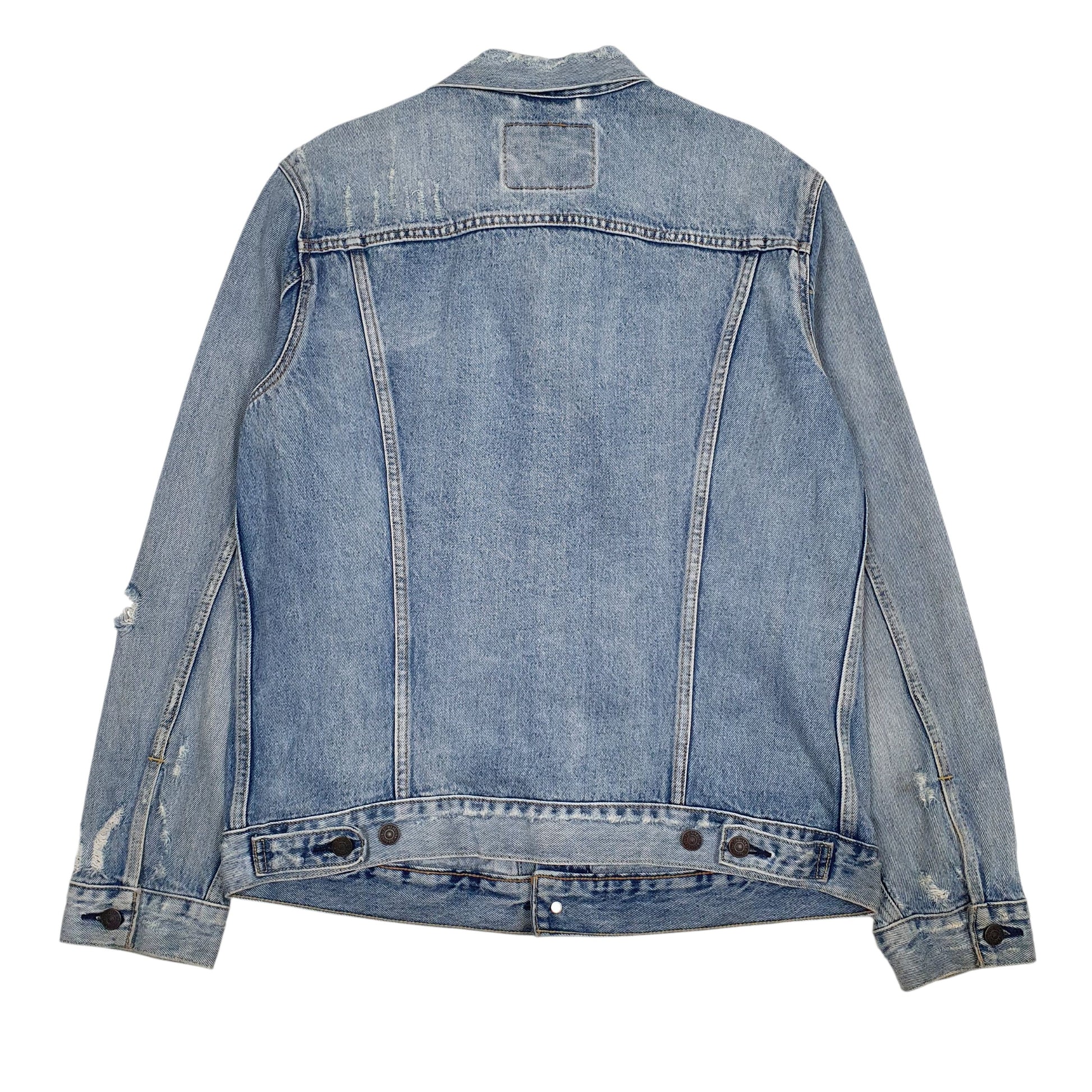 Mens Blue Levis Type 3 Trucker  Coat