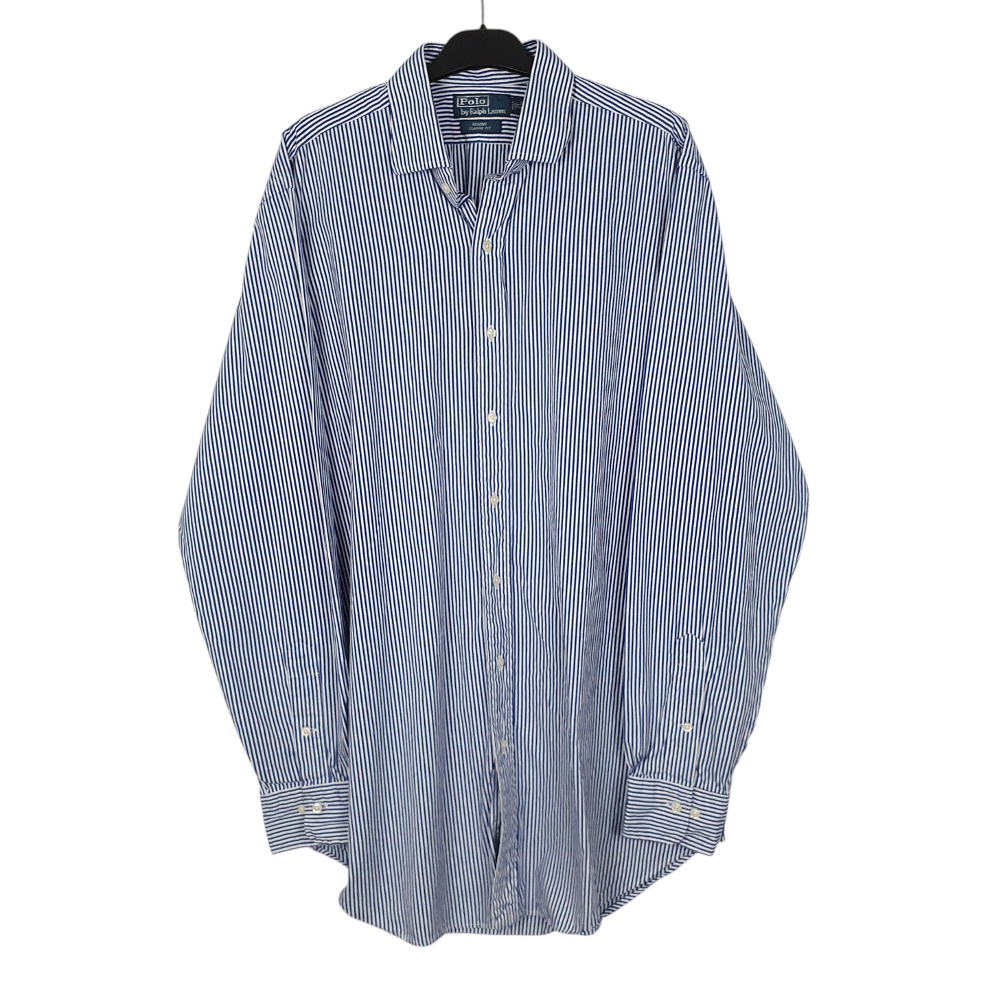 Mens Blue Polo Ralph Lauren Regent Long Sleeve Shirt