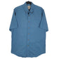 Mens Blue L.L.Bean  Short Sleeve Shirt