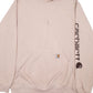 Mens Pink Carhartt Loose Fit Hoodie Jumper
