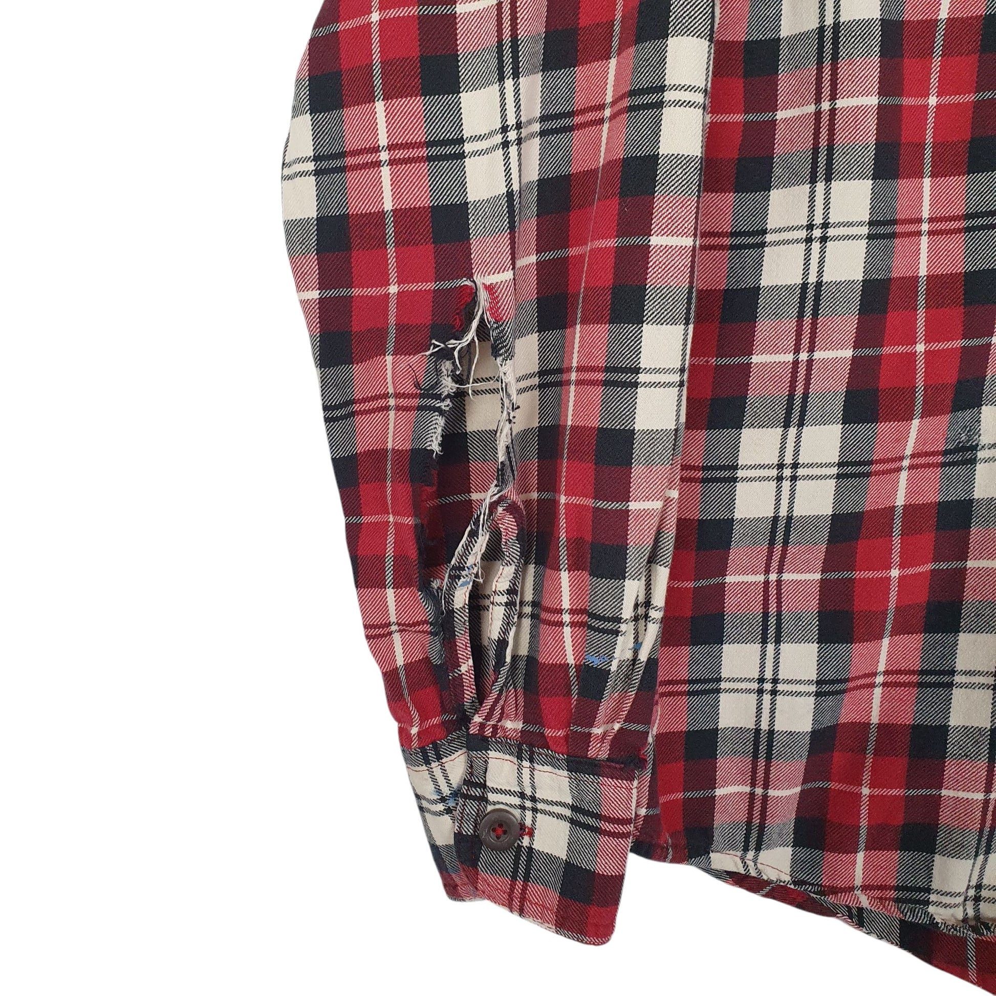 Mens Red Wrangler   Shirt
