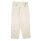 Mens Cream Dockers Pleated  Trousers